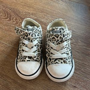 Baby Converse Cheetah Print